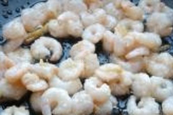 豌豆苗虾仁的做法图解6