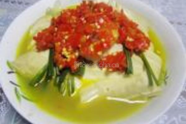 清蒸剁椒臭豆腐干的做法图解5