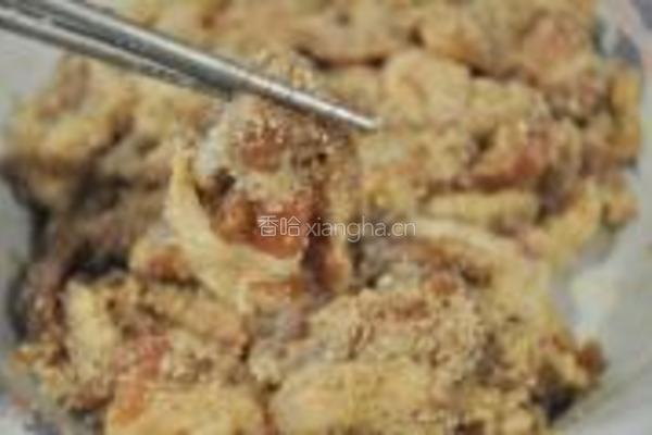 米粉蒸肉的做法图解7