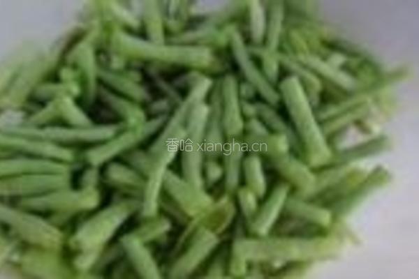 酱香豇豆土豆片的做法图解1