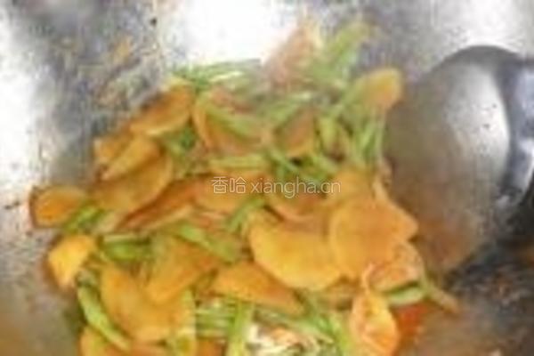 酱香豇豆土豆片的做法图解6
