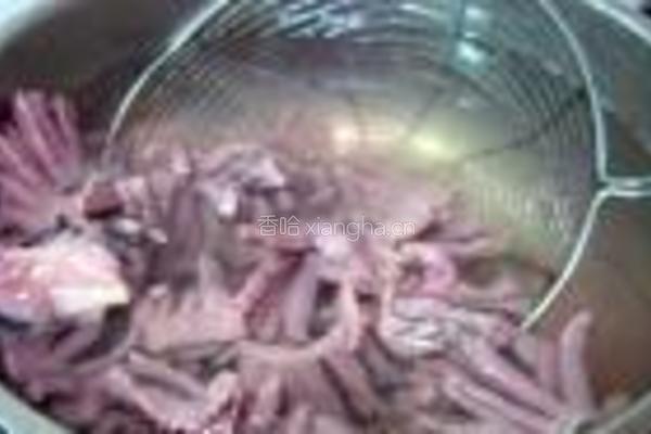 香糟毛豆菊花肫的做法图解13