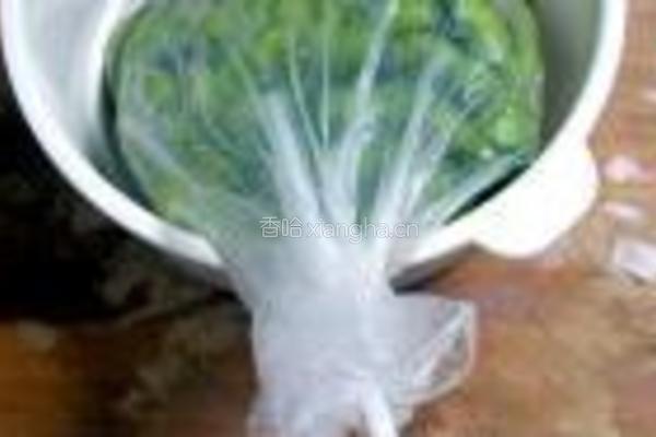 香糟毛豆菊花肫的做法图解6