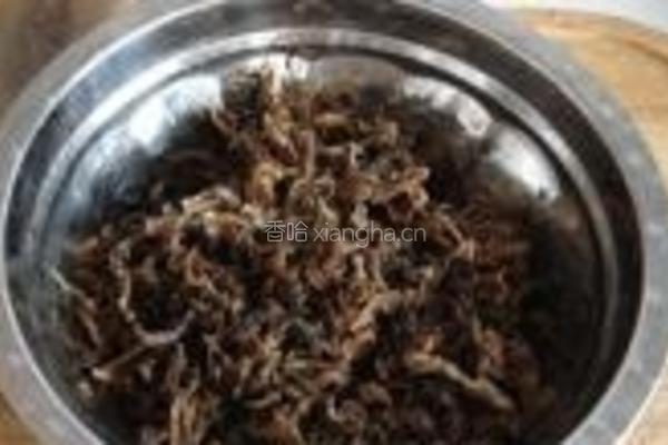 荷叶饼夹梅菜烧肉的做法图解2
