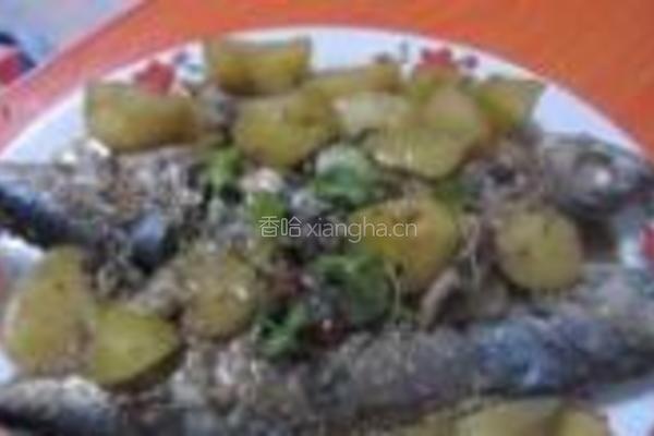 鲅鱼炖土豆的做法图解11