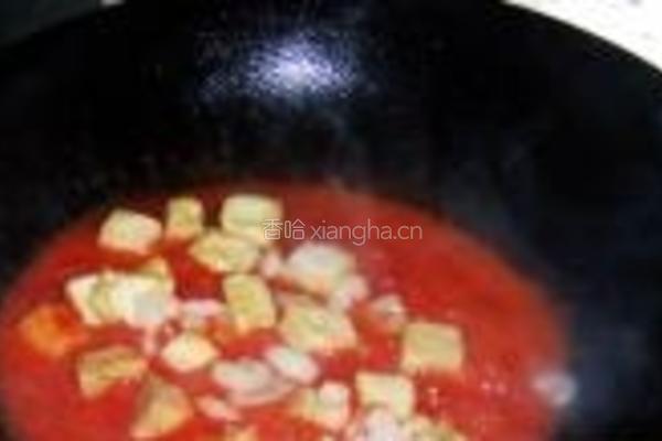 菠萝咕噜豆腐的做法图解12