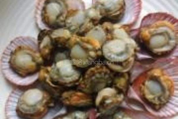 油泼扇贝的做法图解4