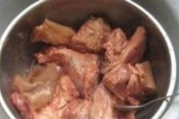 腐乳猪蹄膀的做法图解6