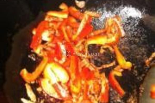 甜椒肉丝的做法图解5