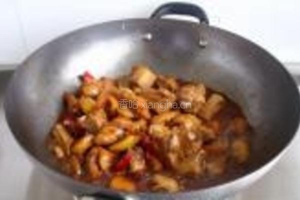 排骨毛豆炖面筋的做法图解8