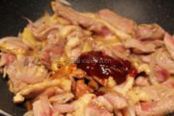 海鲜酱炒鸭肉的做法图解15