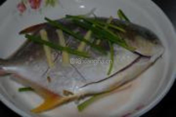 清蒸金鲳鱼的做法图解2