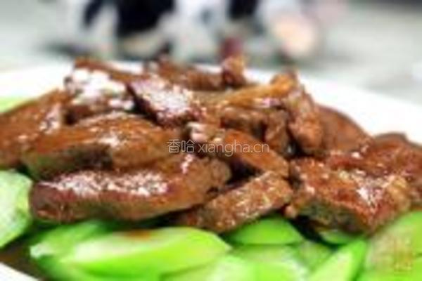 西冷牛肉扒芥蓝的做法图解11