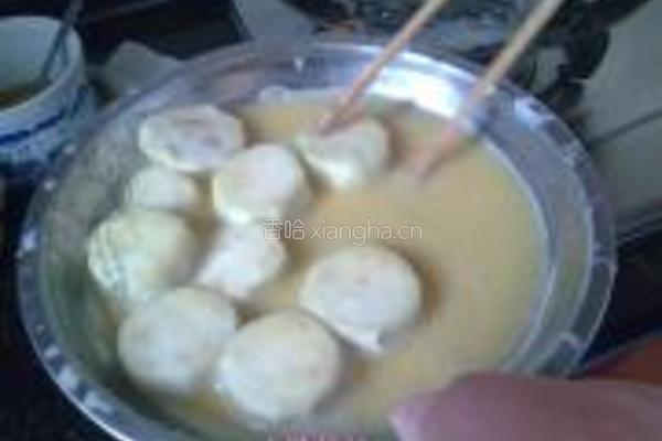 香煎茄片的做法图解1