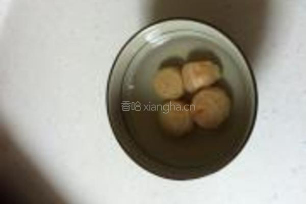 虫草花胶炖香螺汤的做法图解4