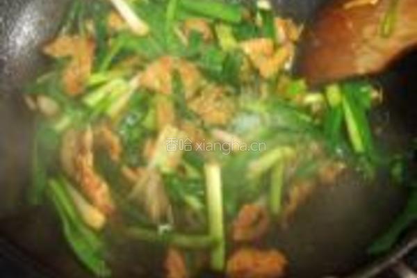 大蒜炒肉片的做法图解9