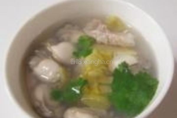 蚝仔酸菜汤的做法图解9
