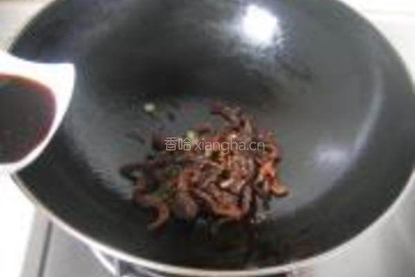 素炒黄鳝丝的做法图解8