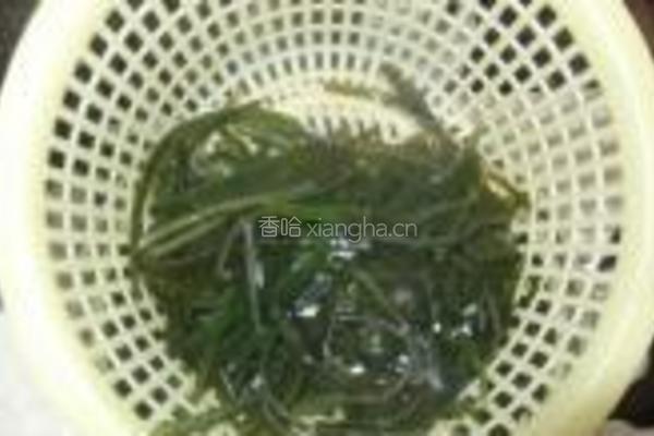 海带炒肉丝的做法图解3