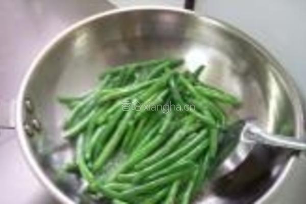 蒜蓉四季豆的做法图解4