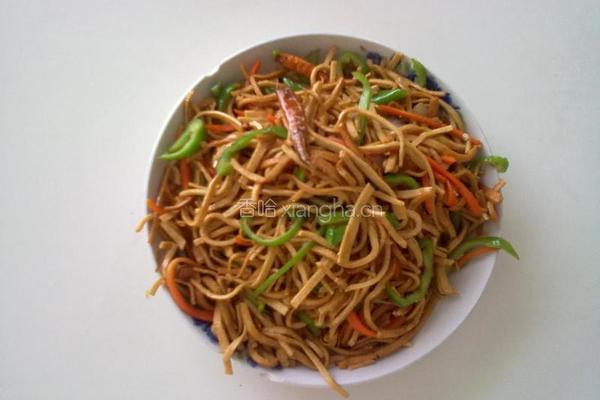 素炒豆腐皮