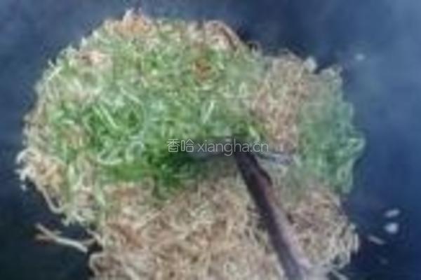素炒豆腐皮的做法图解4