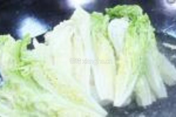 娃娃菜煲的做法图解4