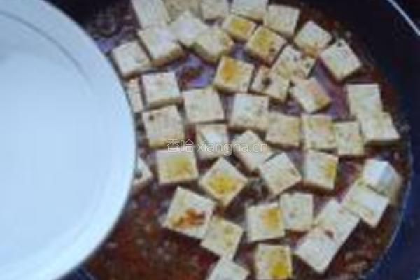 麻婆豆腐的做法图解8