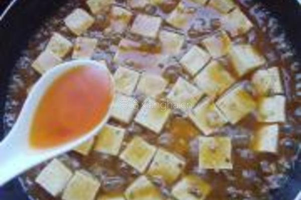 麻婆豆腐的做法图解9