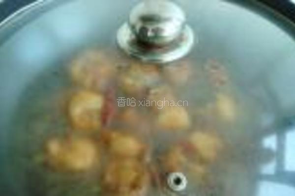 蚕豆烧猪尾的做法图解8