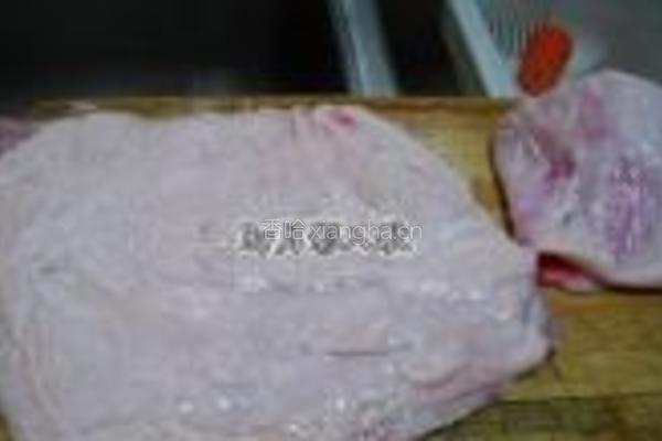 法式脆皮烤肉卷的做法图解3
