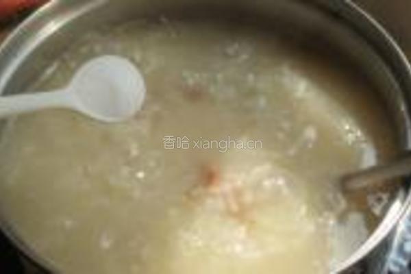 老鸡粥的做法图解10