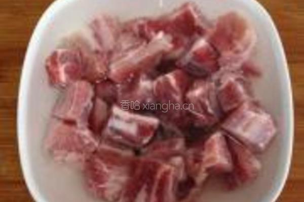 糖醋小排的做法图解1