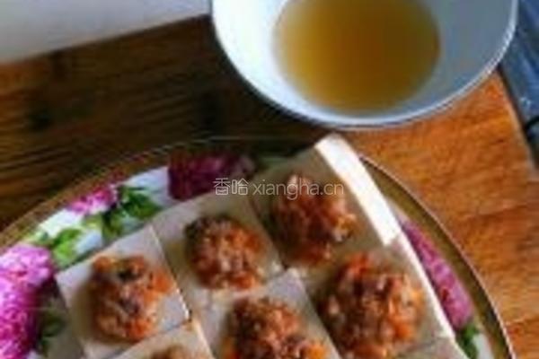 煎酿豆腐的做法图解6