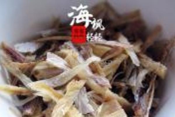 拌明太鱼干的做法图解1