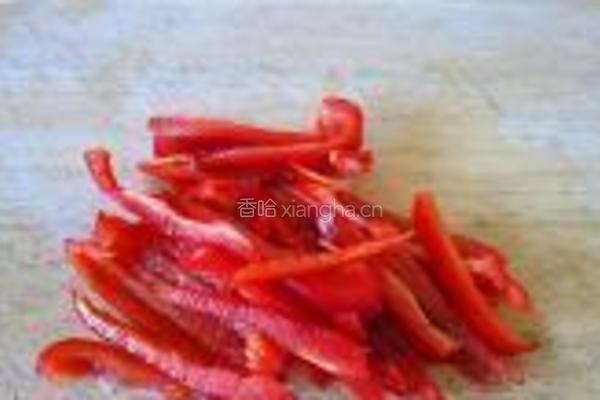 煎鸡腿肉炒蒜苔的做法图解3