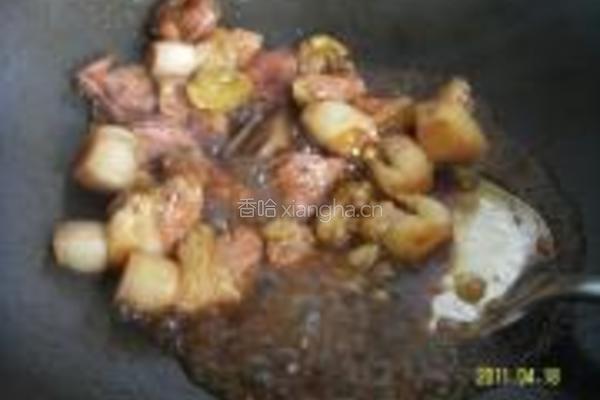 土豆块烧肉的做法图解9