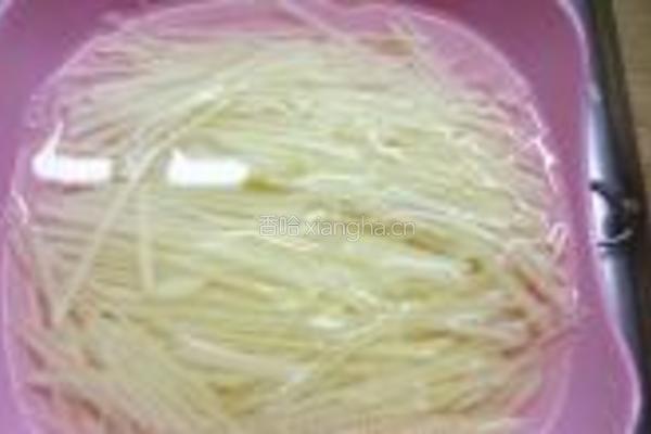 酸辣土豆丝的做法图解4
