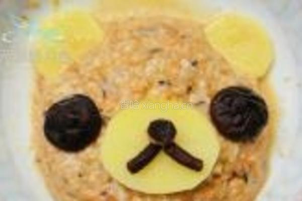 轻松熊蒸肉饼的做法图解6