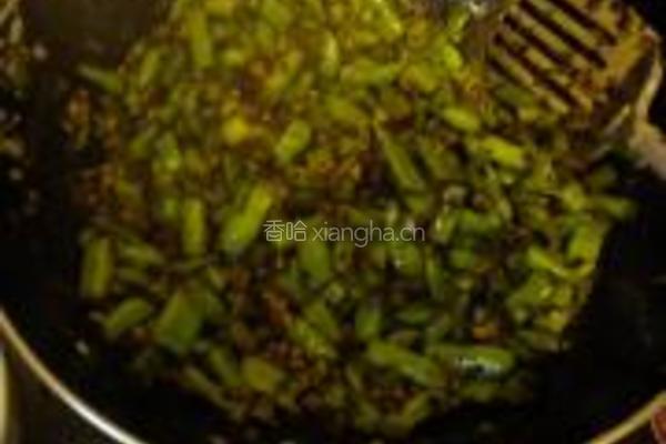芸豆橄榄菜的做法图解7