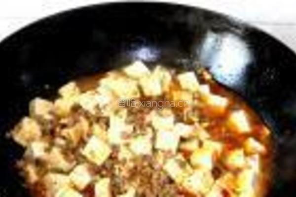 麻婆豆腐的做法图解10