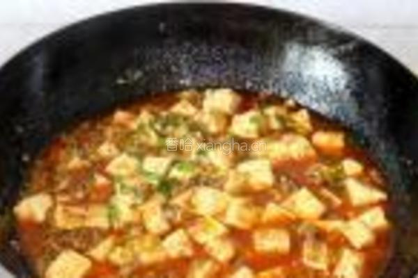 麻婆豆腐的做法图解13