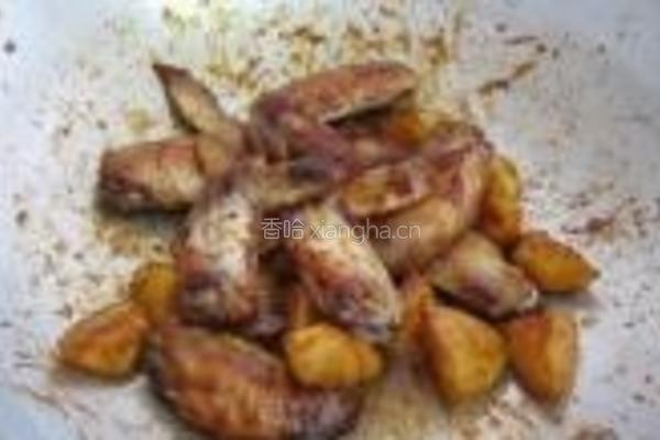 苹果酸焖鸡翅的做法图解7
