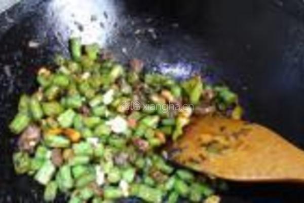 豆丁橄榄菜的做法图解10