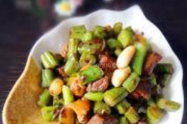 豆丁橄榄菜的做法图解11