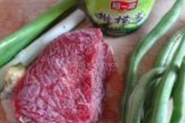 豆丁橄榄菜的做法图解1