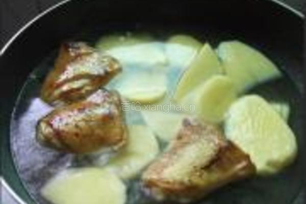 孜然土豆鸡腿的做法图解5