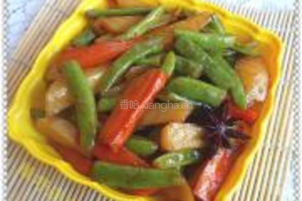 土豆炖豆角的做法图解10