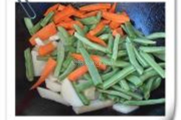 土豆炖豆角的做法图解6