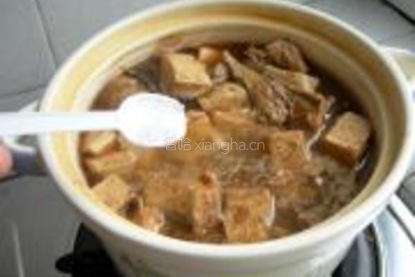 鲶鱼炖豆腐的做法图解14
